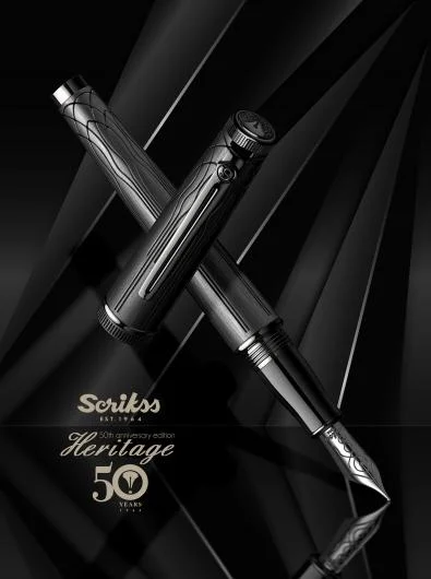 Scrikss Heritage Titanium Fountain Pen