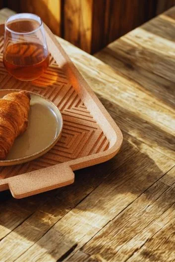 Nattu Aurora Plateaux en liège, sous-verres et sets de table