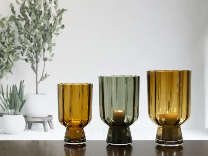 Glass Vases and Candleholders