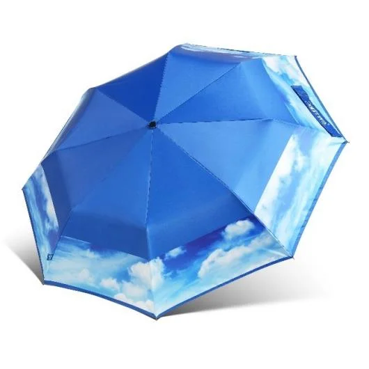 Three-Fold Semi-Automatic All-Weather Umbrella