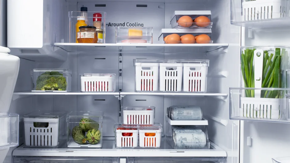 Clear Fresh Fridge Organizers