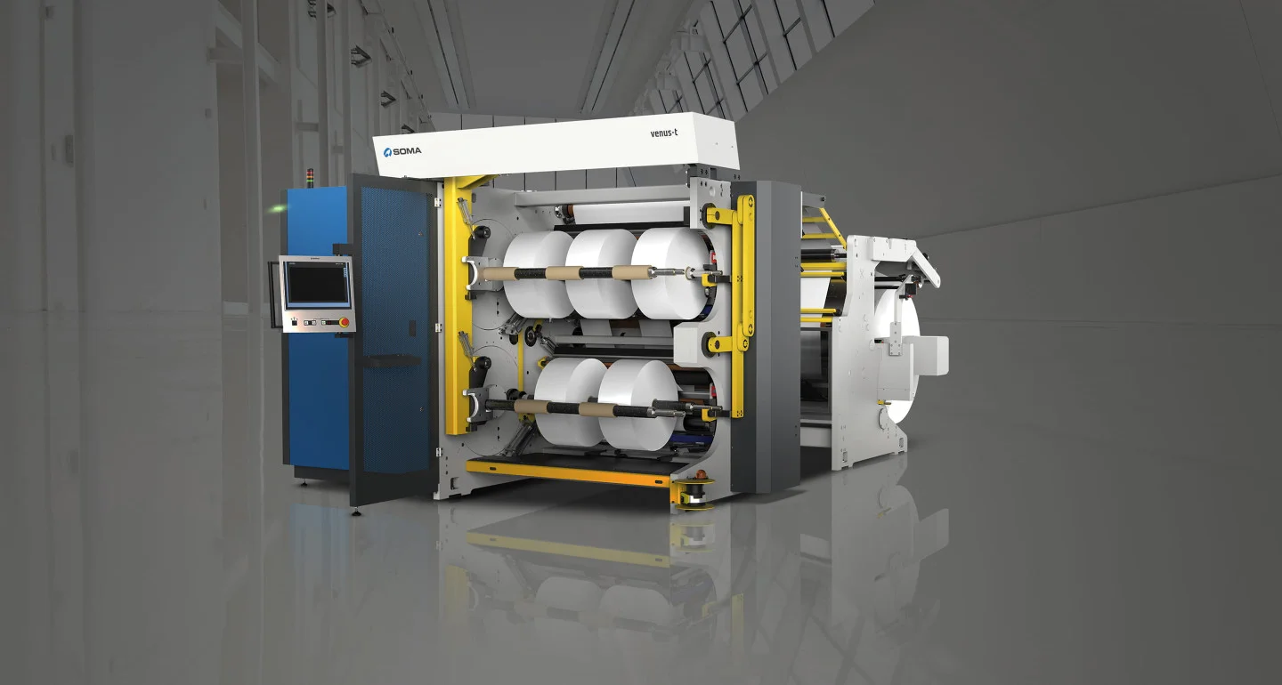 CI Flexo Laminators Slitters and Die Cutters