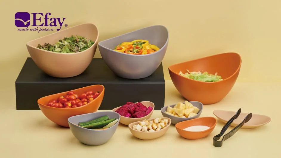 Swing Melamine Salad Bowl