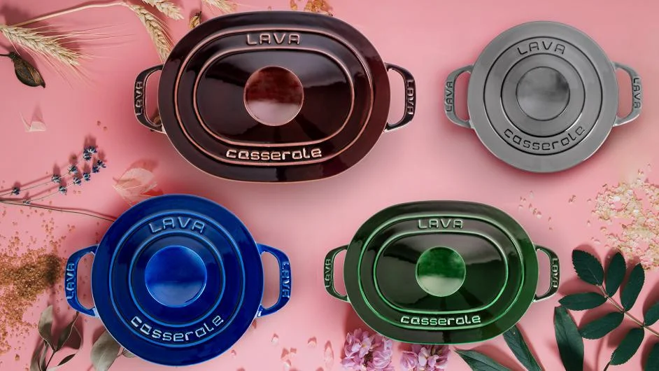 LAVA Experience Majolica Cast Iron Series