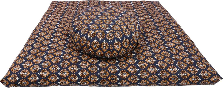 Set Bantal Meditasi dengan Zabuton dan Zafu