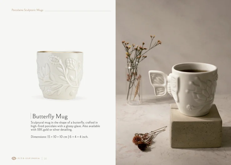 Fito Espinosa Butterfly Mug