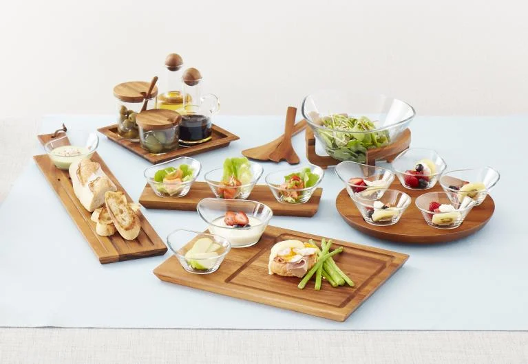Bistro Wood and Glass Products Range