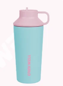 Kubek termiczny ze stali nierdzewnej 500 ml z dwoma pokrywkami