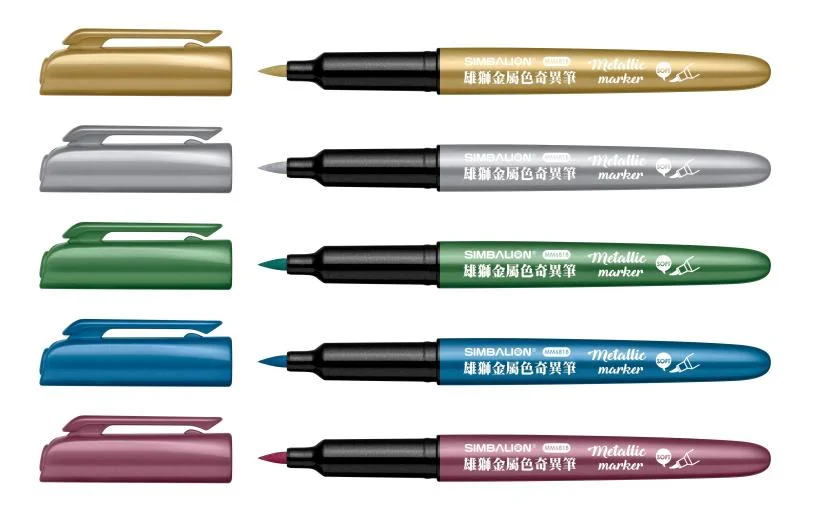 Metallic Brush Marker