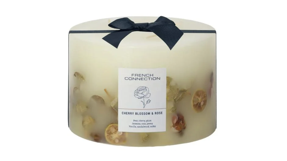 French Connection Cherry Blossom Rose Candle 1.5KG