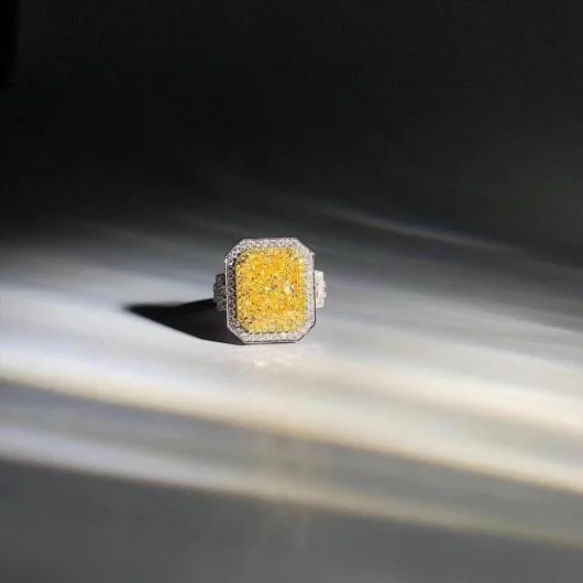 Fancy Yellow Diamond Ring
