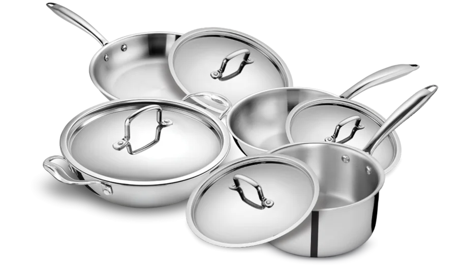 Triply Stainless Steel Cookware