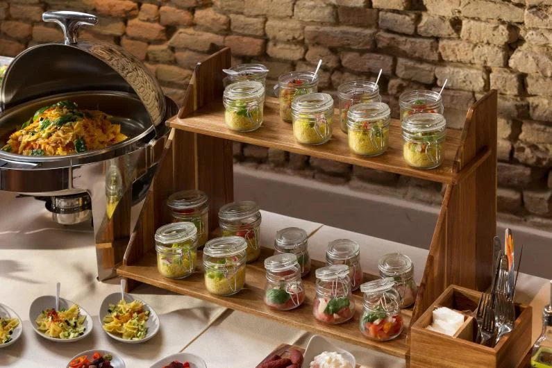 Acacia Buffet Risers