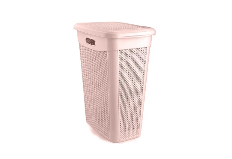 Slim Laundry Basket with Drop Design