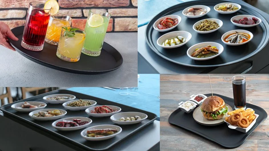 RUBY Non-Slip Bar Tray