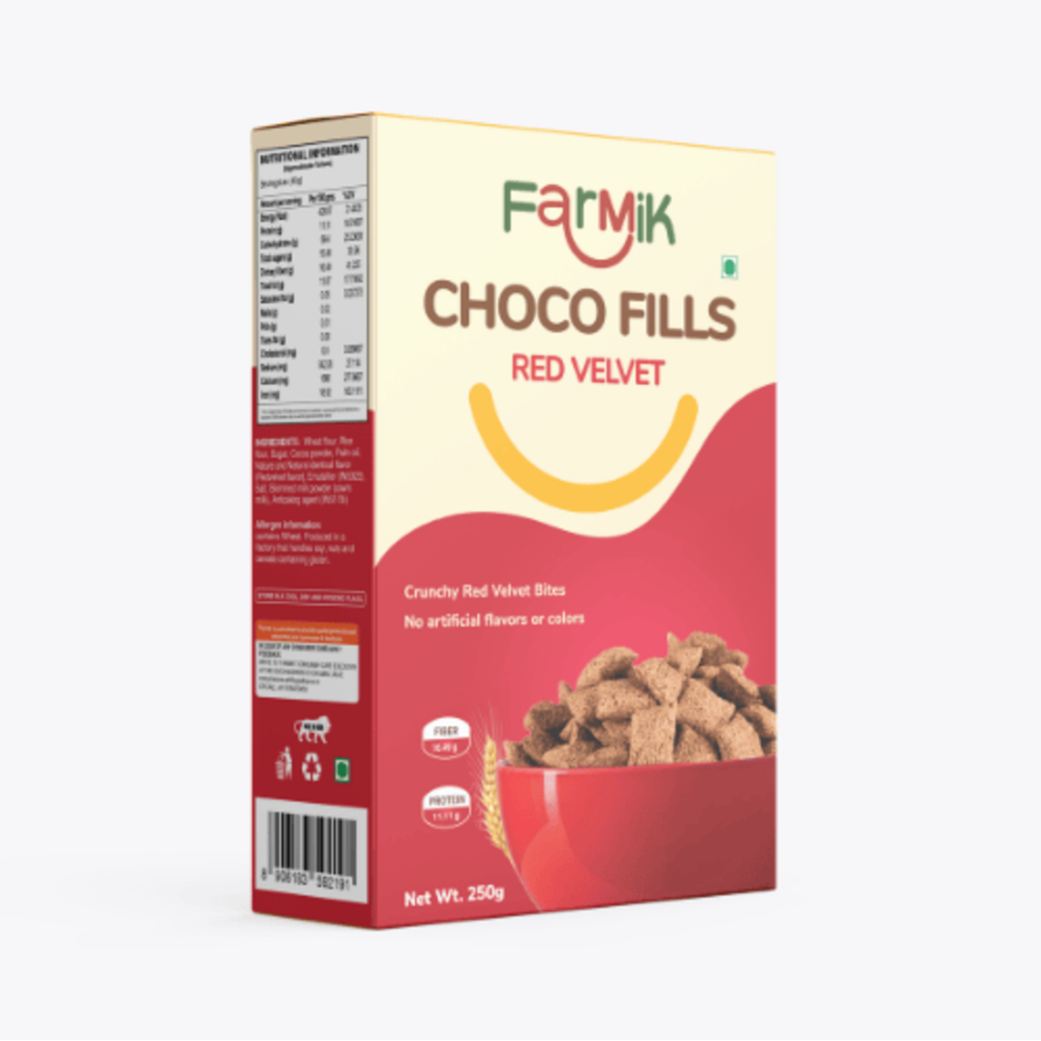 Chocolate Filled Cereal Snacks