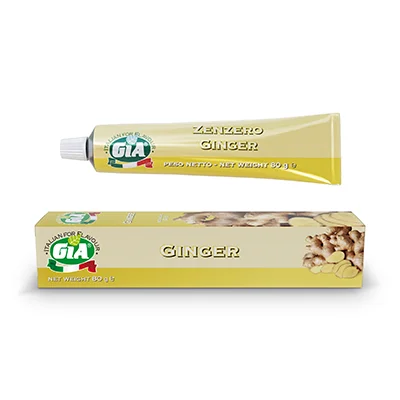 GIA Ginger Puree 12x80g Tubes