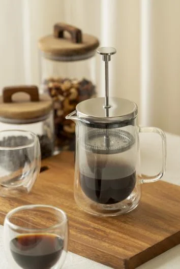 NUTS Double-Wall French Press Coffee Maker