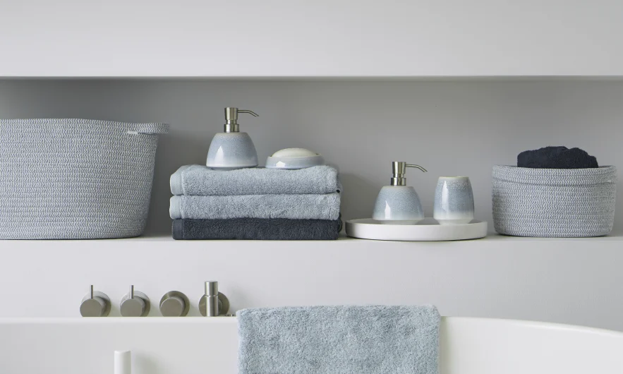 Figo Ice Stoneware Bathroom Accessories