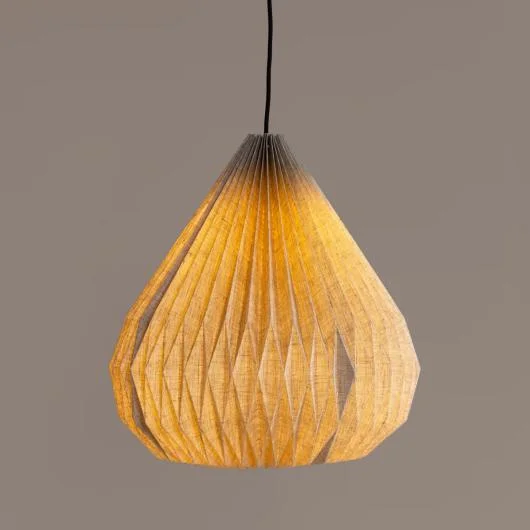 Dome Linen Pendant Lamp