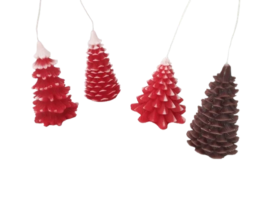 Christmas Tree Cone Candles