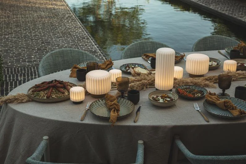 Dentelles Indoor and Outdoor Table Lamps