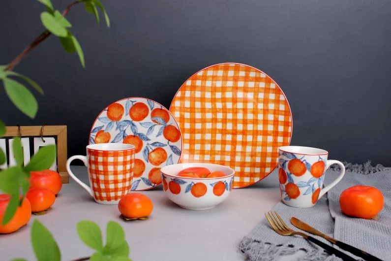 Decal Porcelain Tableware