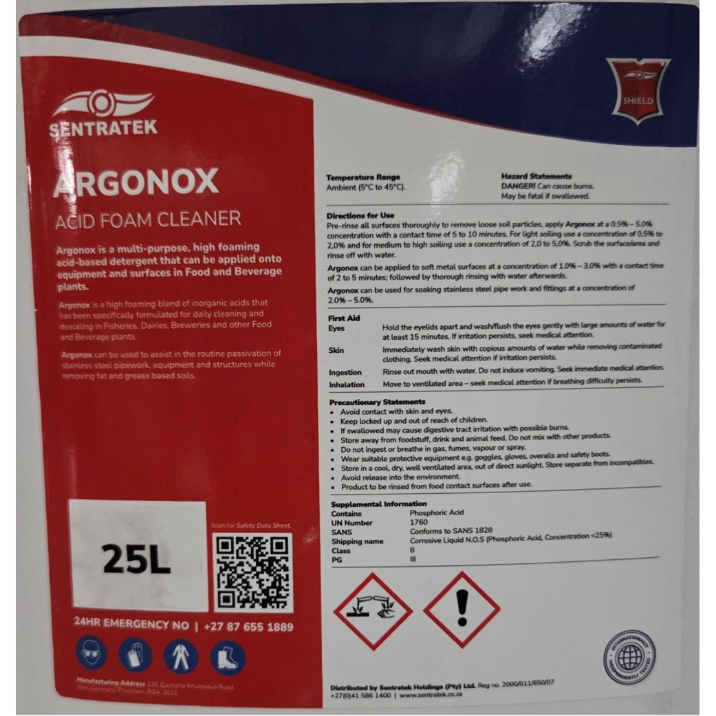 Argonox Reinigungs- und Hygieneprodukt