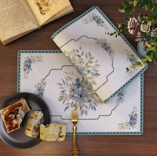 Waterproof Heat-Resistant European Style Placemat