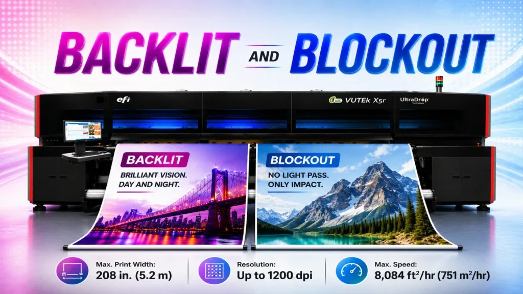 EFI VUTEk Roll-to-Roll Large Format Printers