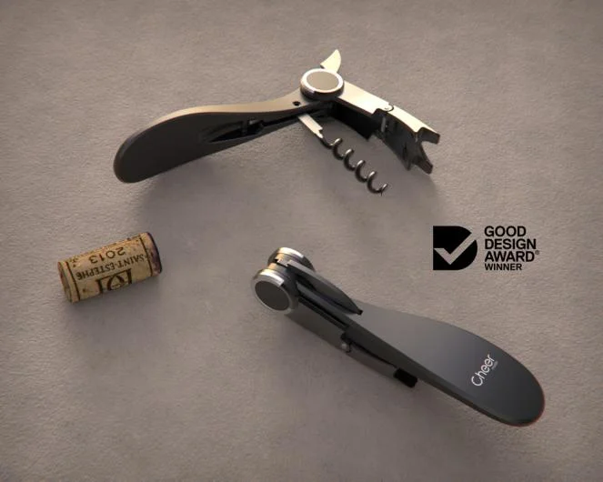 LIBELLULE Double Lever Wine Corkscrew