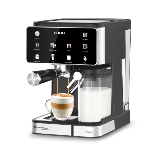 Touch Panel Espresso Coffee Maker