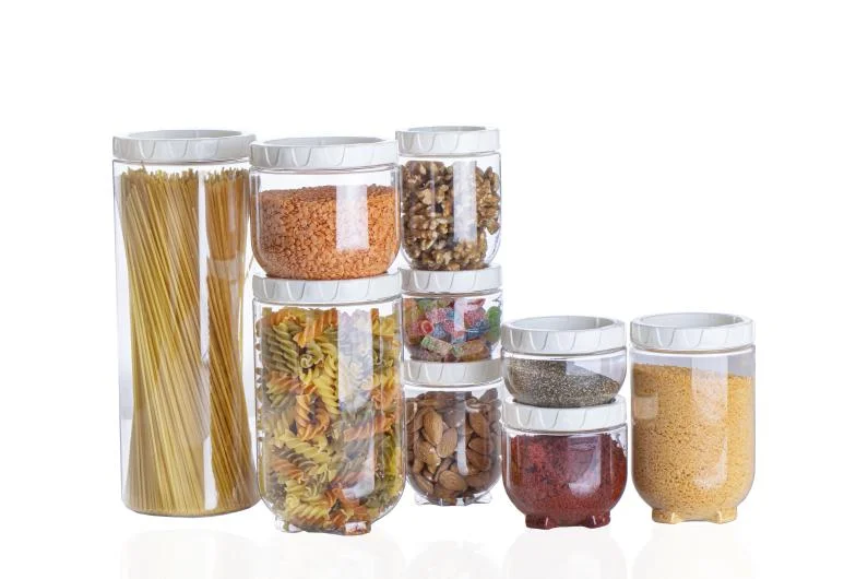 SpinSave Stackable Locking Containers