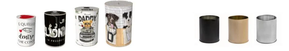 Metal Money Box and Pencil Holder