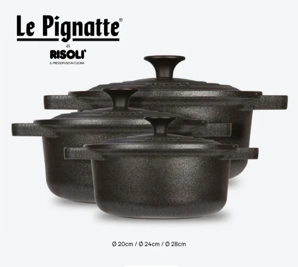 Risoli 3 Pignatte Cookware