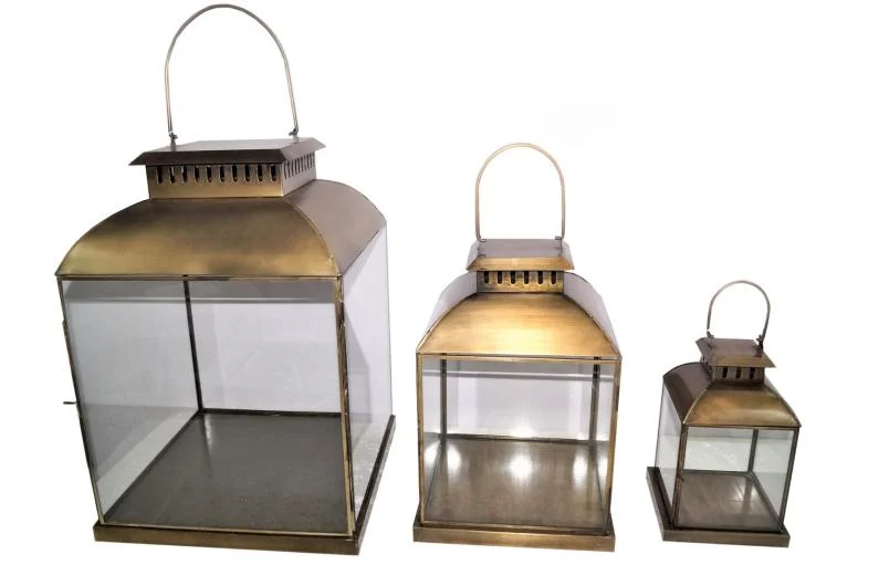 Antique Brushed Lantern