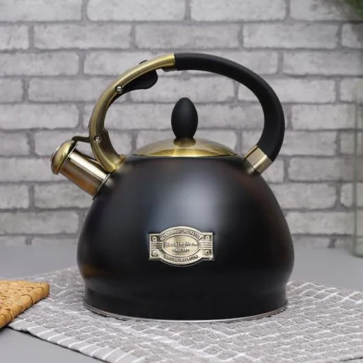 Buckingham Stovetop Retro Whistling Kettle 3.4L