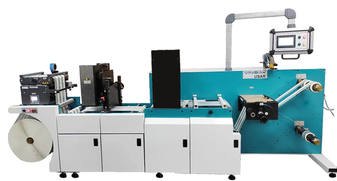 Label Finishing Slitting Rewinding and Inspection Systems