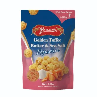 Popcorn Mentega Toffee Emas & Garam Laut 141 g