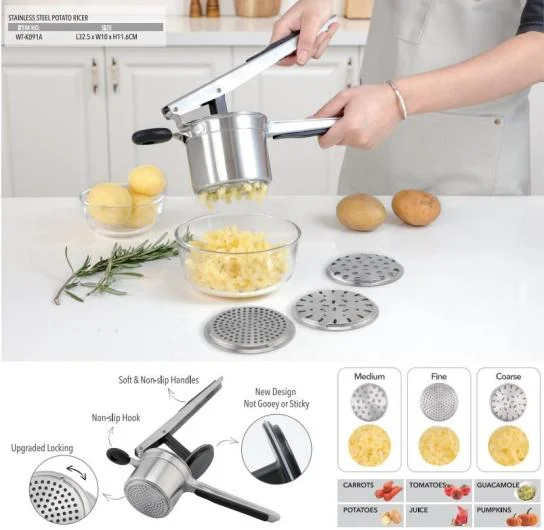 Stainless Steel Potato Ricer