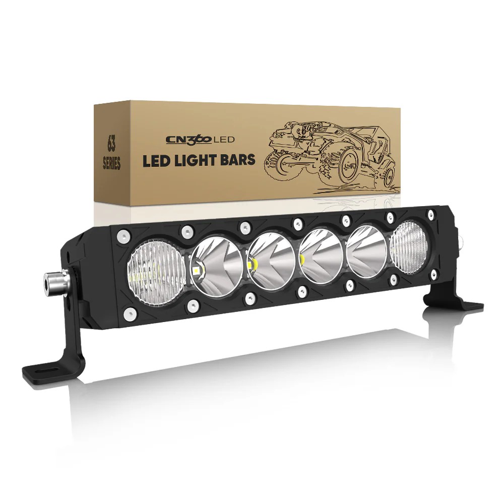 Amber Backlit Dual-Color LED Light Bars