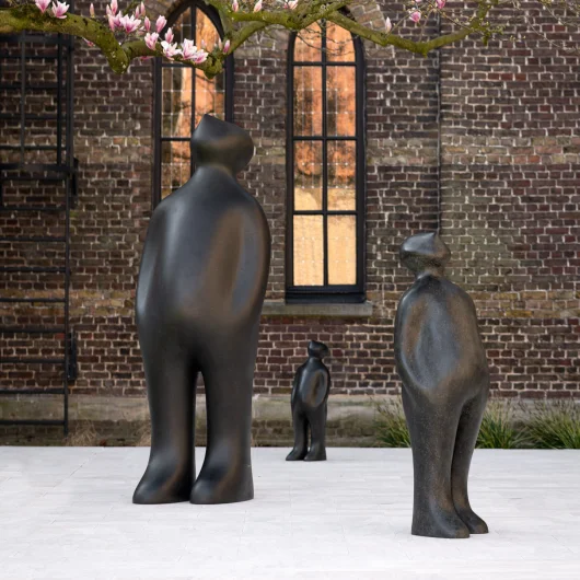 The Visitor Bronze Sculpture