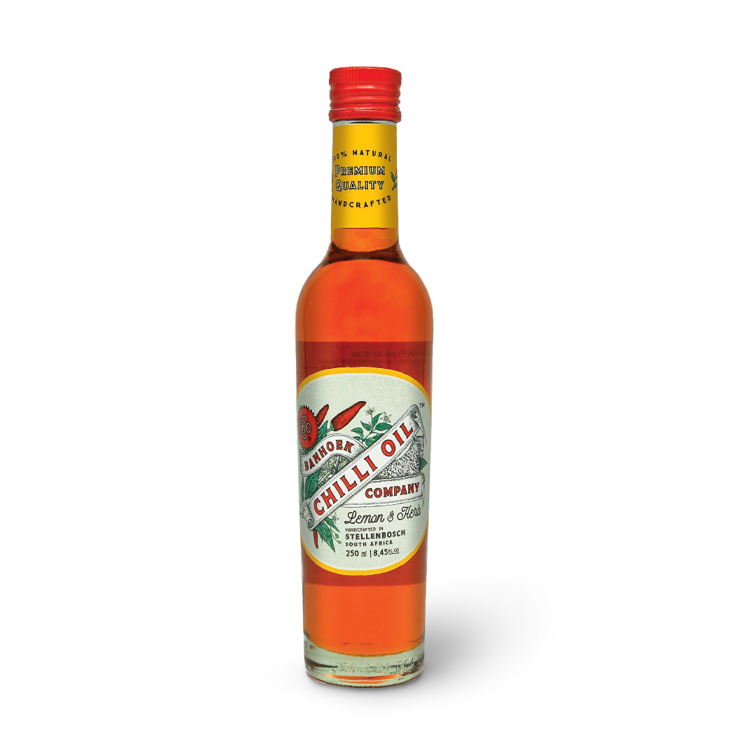 Minyak Cili Banhoek Lemon & Herba 250ml