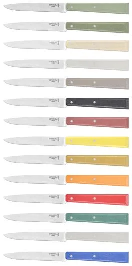Opinel Bon Appetit New Colors Knives
