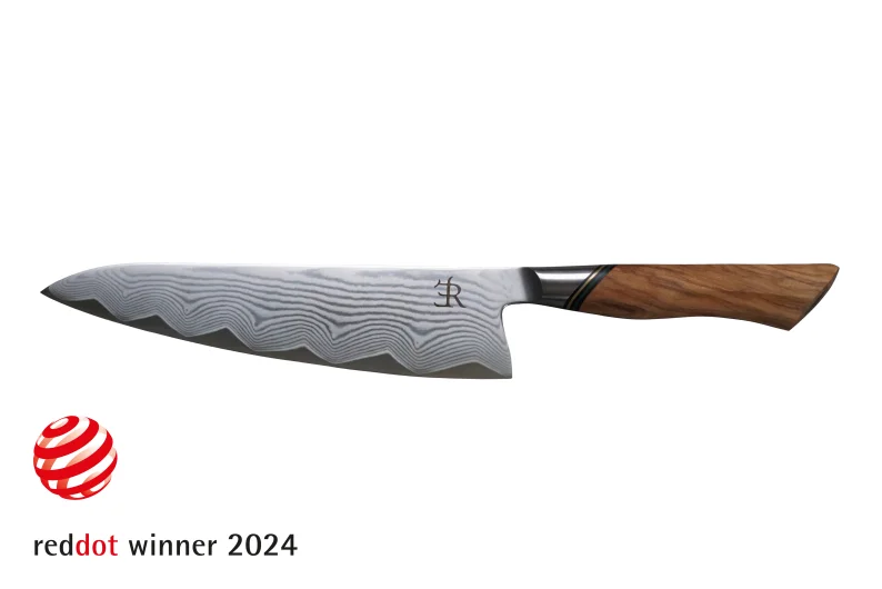 A-73 Legacy Chef Knife Red Dot Winner