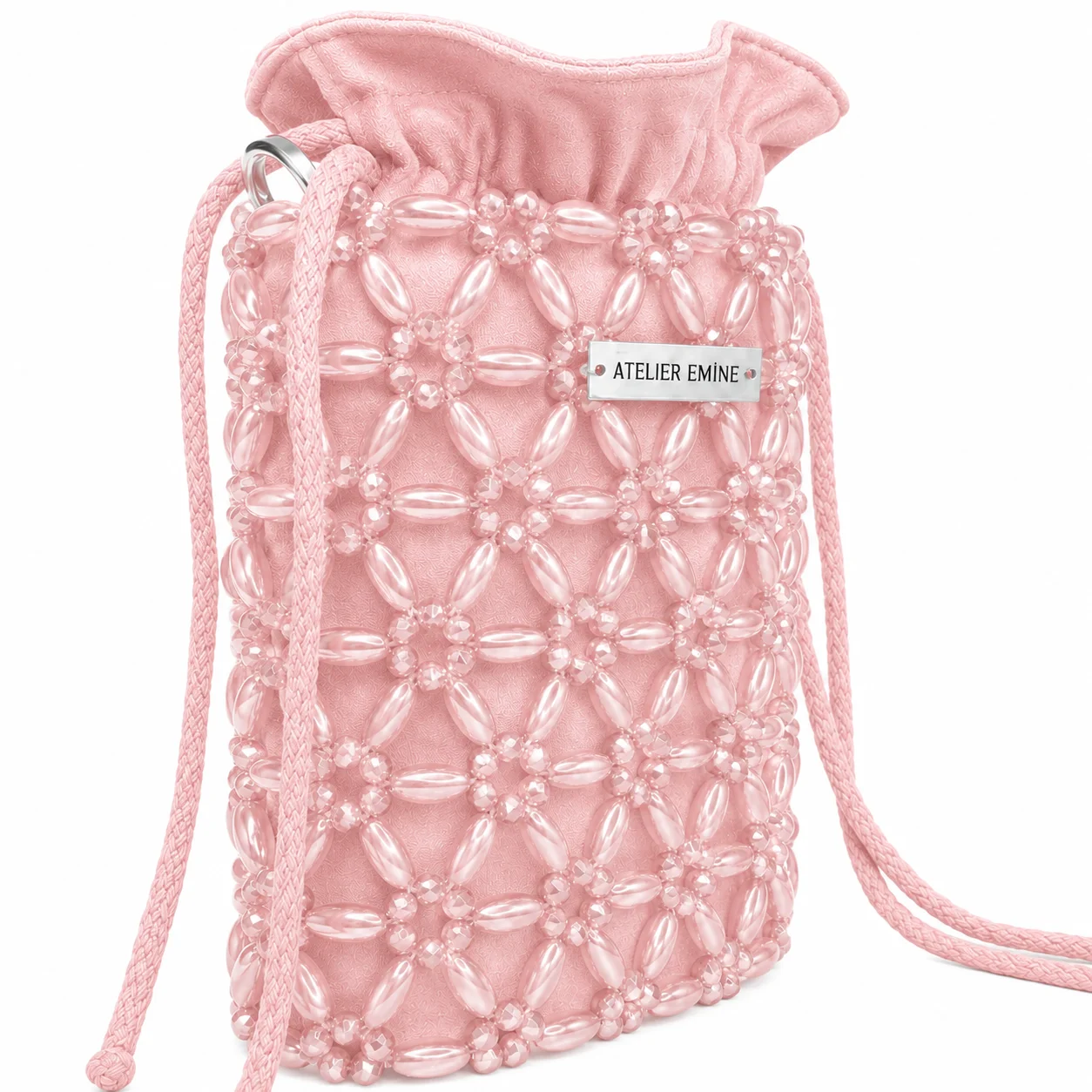 Sorbetto Sakura Handmade Crystal Shoulder Bag