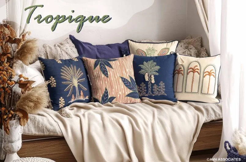 Tropique Collection Dekorative Kissenbezüge und Tischwäsche
