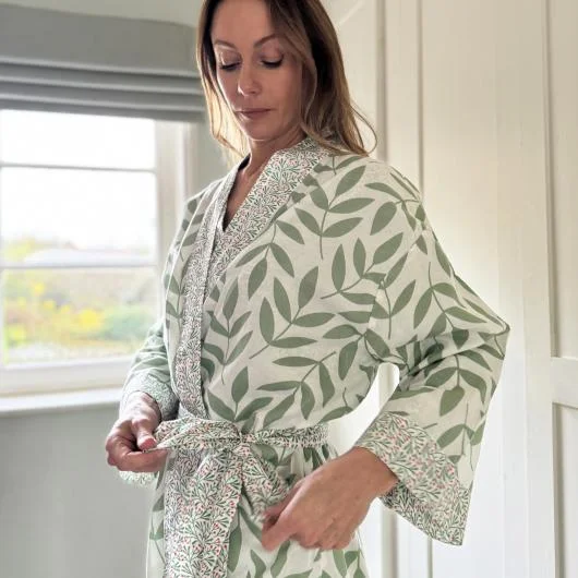 Cotton Kimono Robe