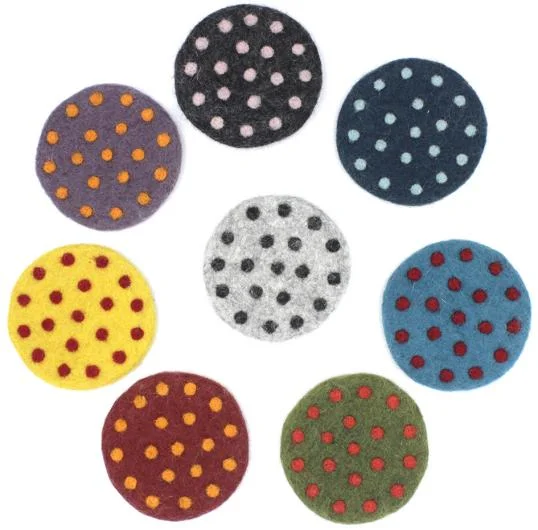 Spotty Chair Pads Trivet and Coasters