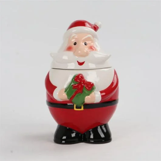 Christmas Ceramic Jar